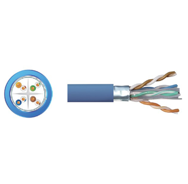 华三（H3C）六类屏蔽双绞线H3C GC-CC06FU23MBL305网线蓝色23线规