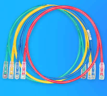 泛达（PANDUIT）六类非屏蔽跳线28线规 UTP28SP黄，红，蓝，绿色2-10米