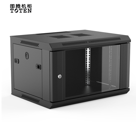 图腾（TOTEN）W2.6406 网络机柜6U 挂墙 壁挂式小机柜 黑