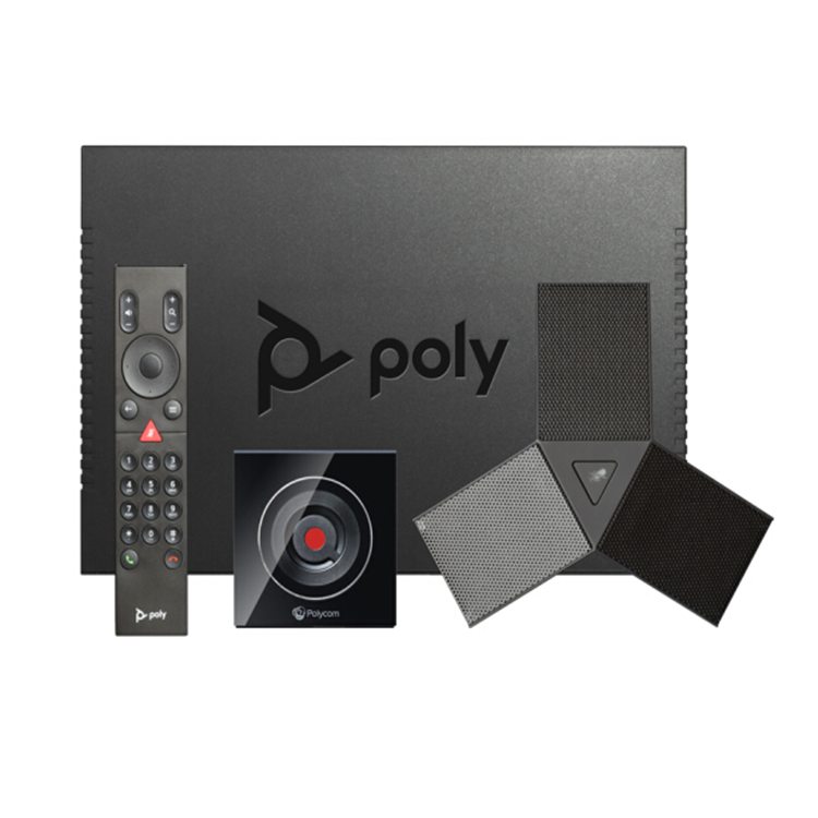 宝利通(Polycom) G200-4K视频会议系统（不含双显)高清Cube镜头 中小型会议室解决方案