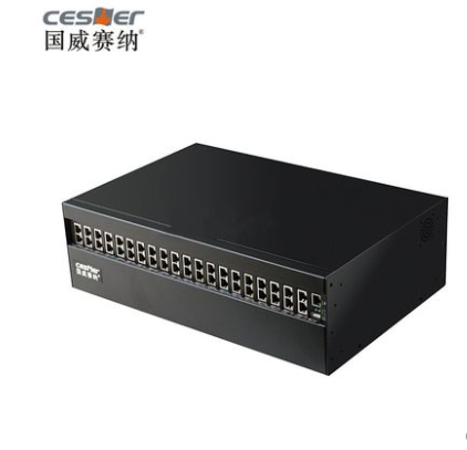 国威赛纳NSN9000Ai程控集团电话交换机8外线 36分机 *大300IP分机