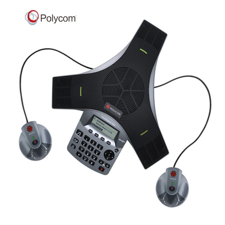 宝利通(POLYCOM) Soundstation 话机 会议系统 /八爪鱼 会议电话机 多方通话 SoundStation duo 扩展型