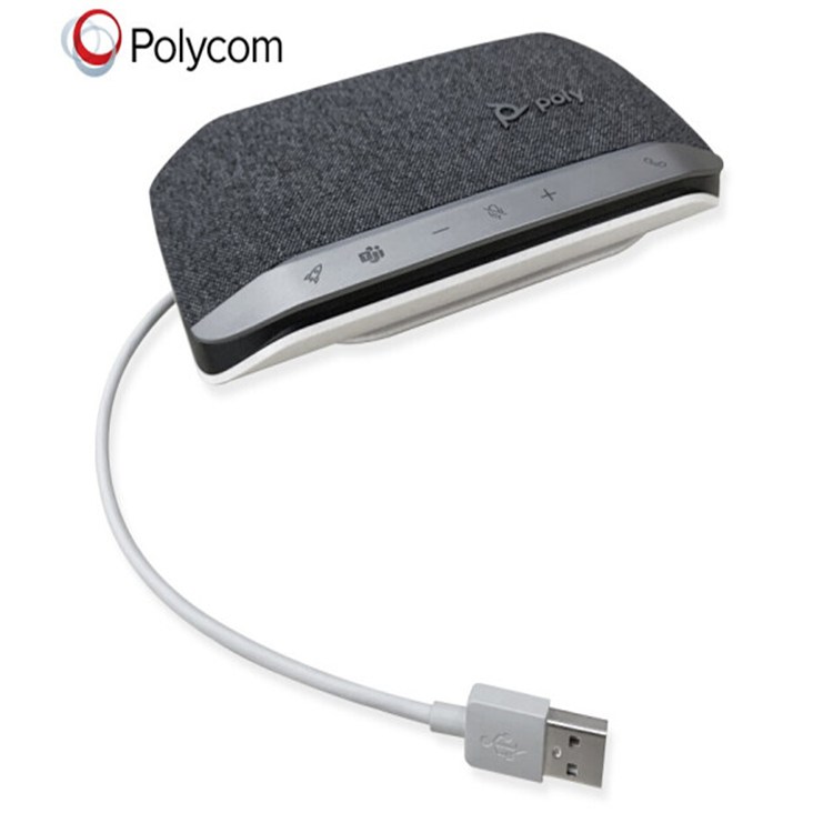 宝利通(Polycom)SYNC20+ USB-A便携蓝牙智能扬声器 视频会议全向麦克风（配BT600蓝牙适配）