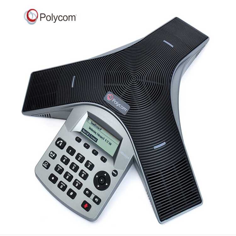 宝利通(Polycom)会议音频电话机SoundStation Duo标准型 IP模拟双模双线八爪鱼话机