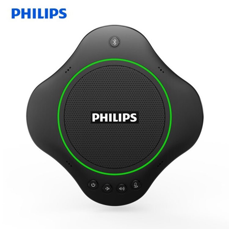 飞利浦（PHILIPS）视频会议全向麦克风免驱无线蓝牙桌面扬声器PSE0500