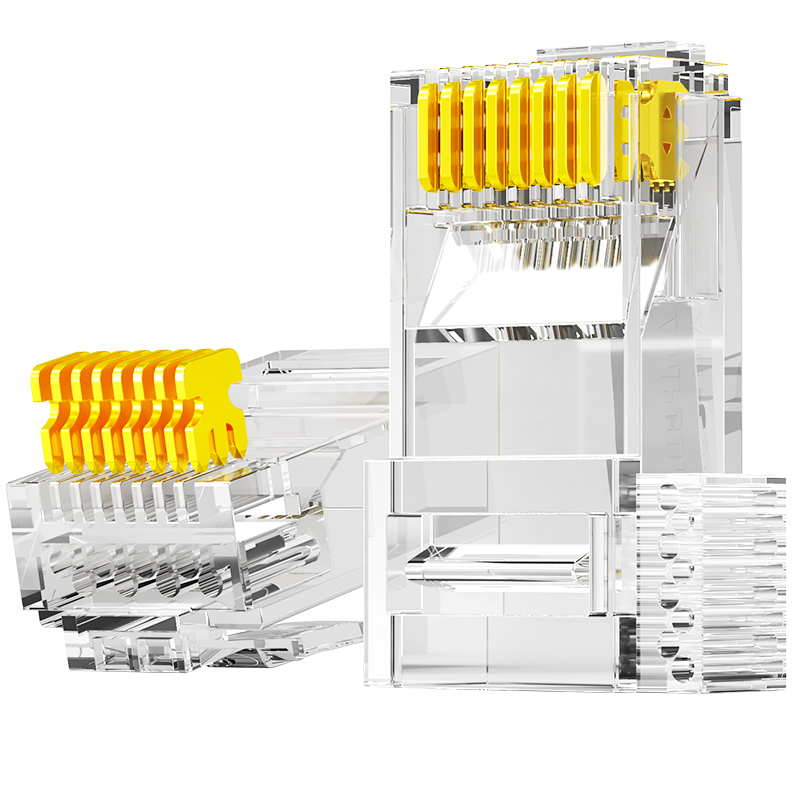 安普康AMPCOM 六类非屏蔽分体式水晶头AC6250