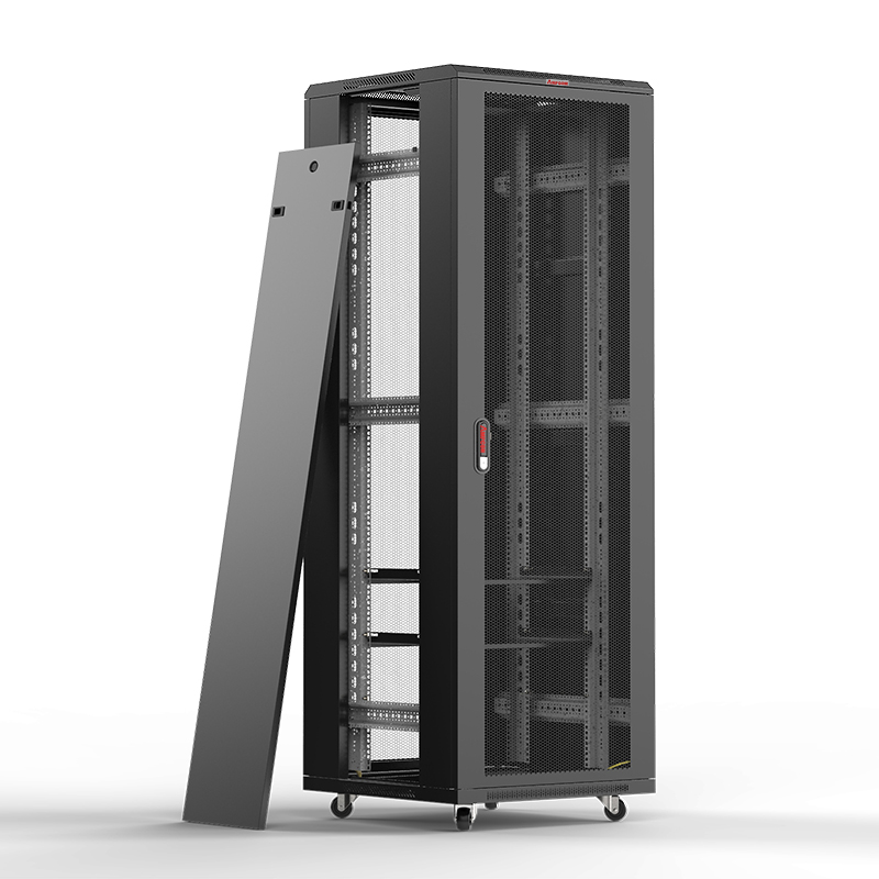 安普康-AMPCOM-机柜42U交换机监控弱电网络机柜2米-600*1000*2000mm AM61042
