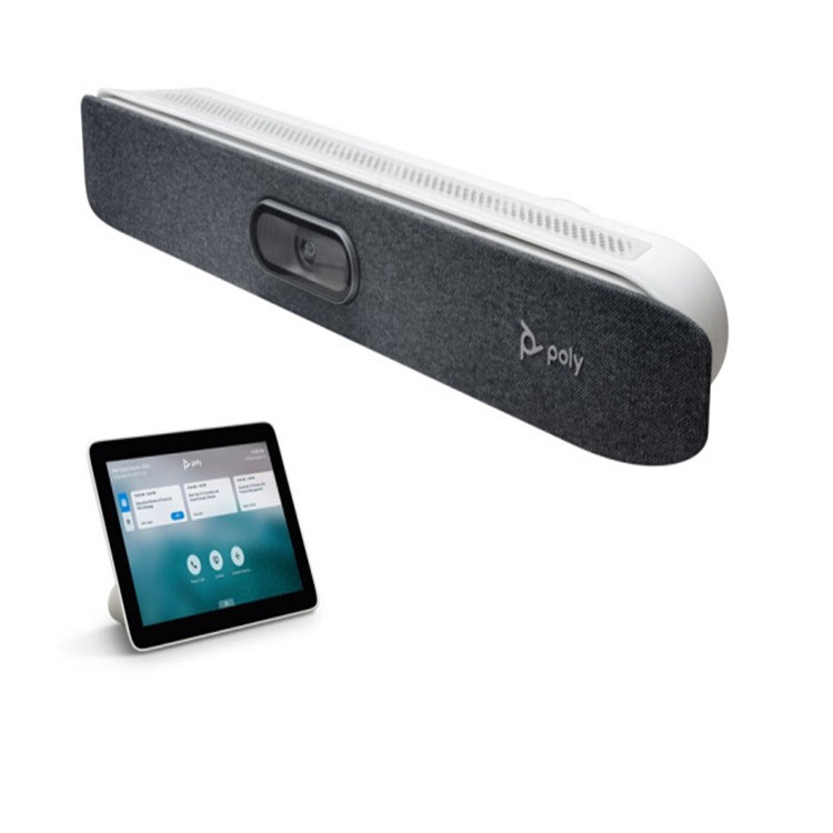 宝利通（Polycom）StudioX30+TC8视频会议套装 (语音跟踪/4K摄像头/会议软件） 一体机  触控