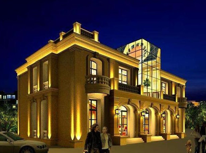 上海陈先生别墅亮化