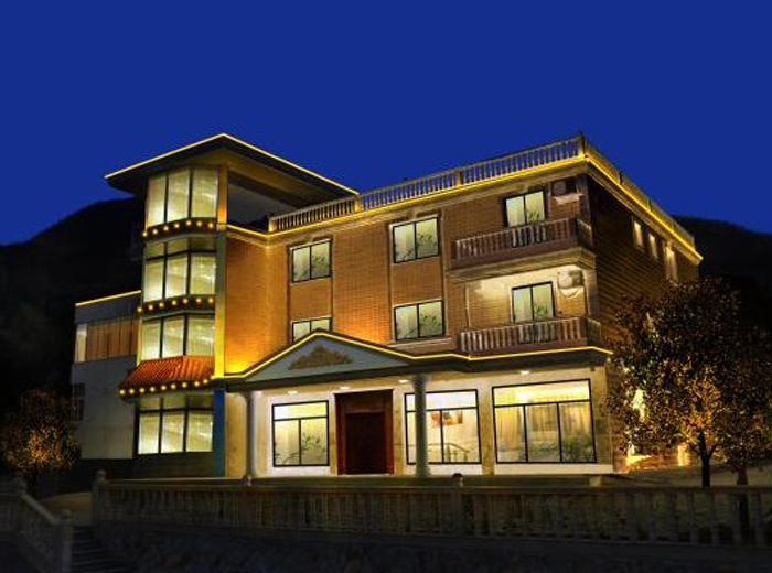 四川胡先生别墅亮化