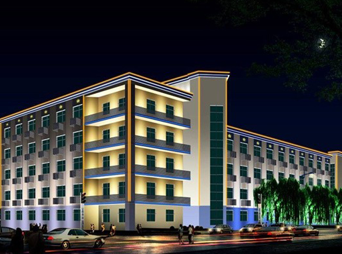 遵义x办公楼亮化