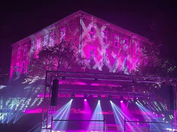 美国迈阿密灯光秀