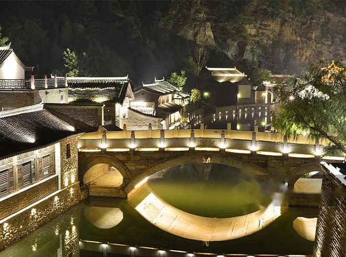 北京古北水镇亮化
