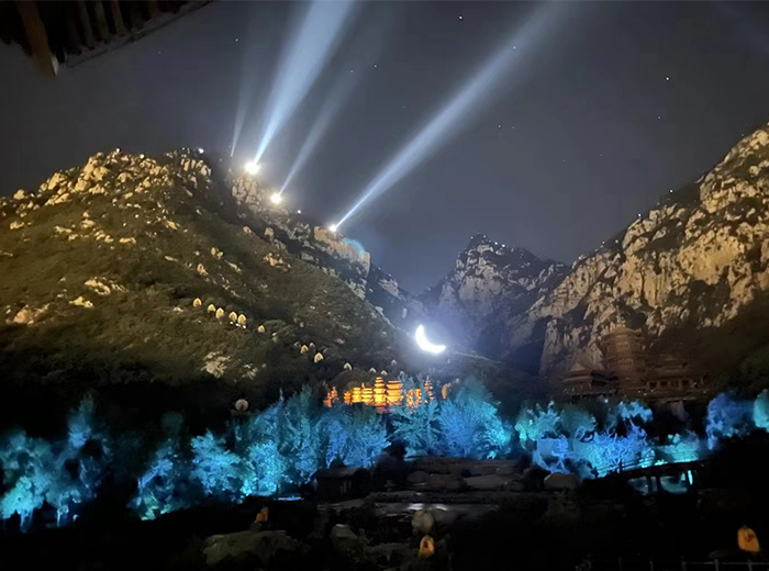 禅宗少林寺文旅灯光