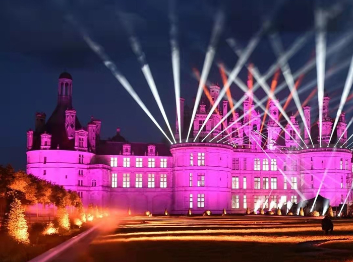 法国城堡灯光秀
