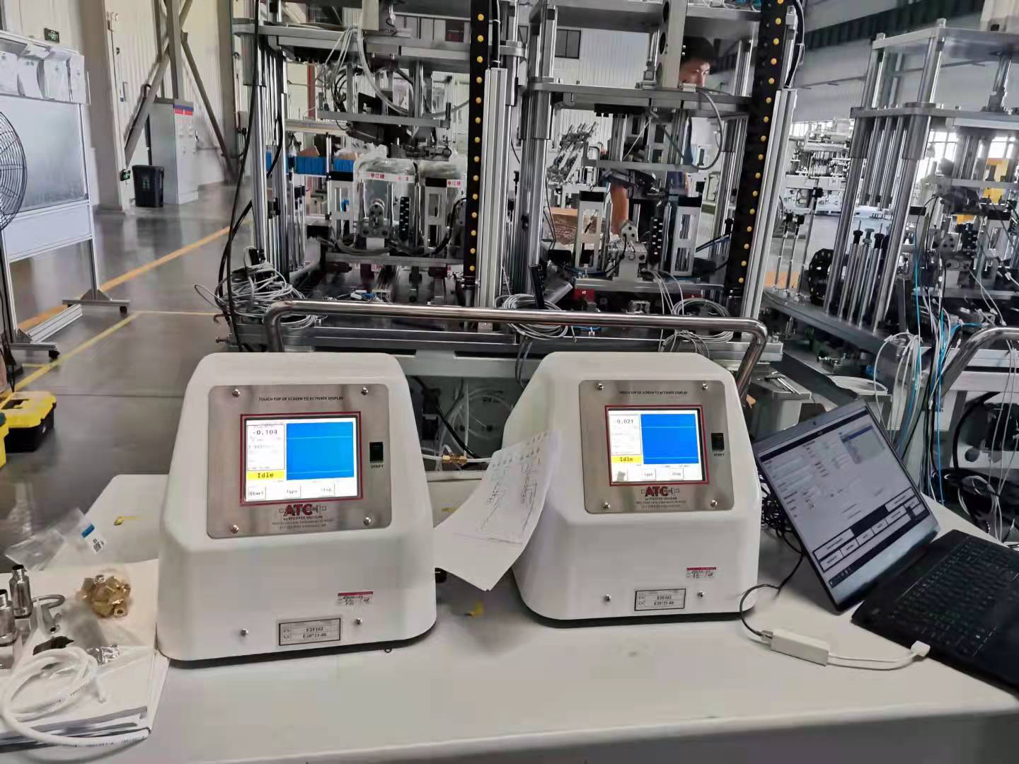 苏州某生产线厂商微流量仪器调试