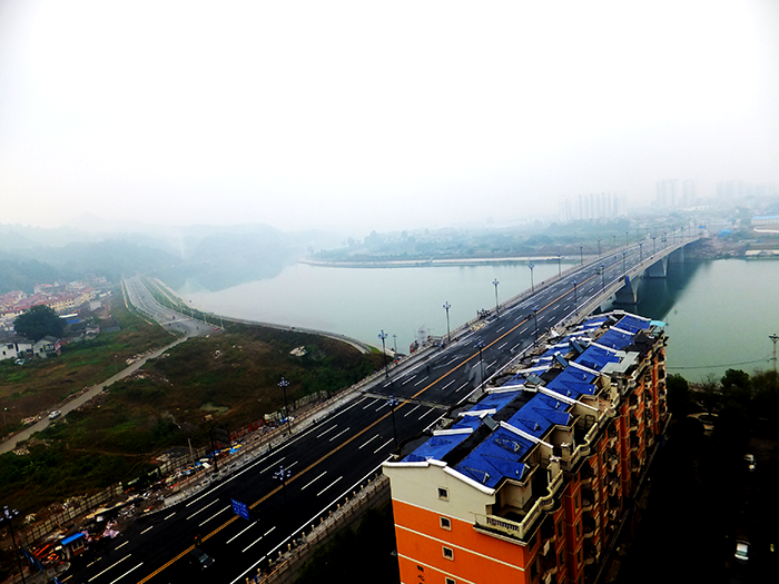 张家界市鸬鹚湾大桥重建工程