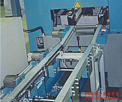 PCB带工装插件线