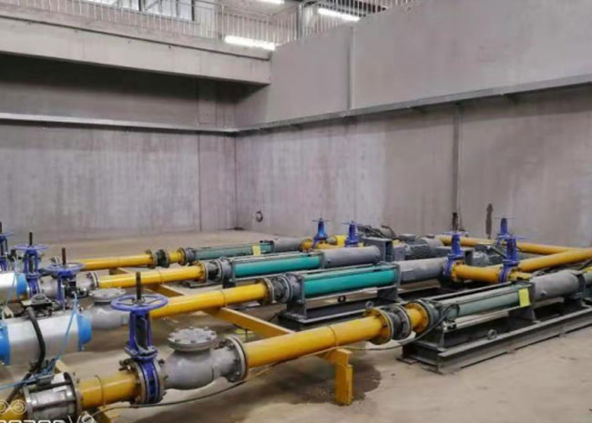 遼寧省海城市污泥集中處理中心調(diào)質(zhì)車間