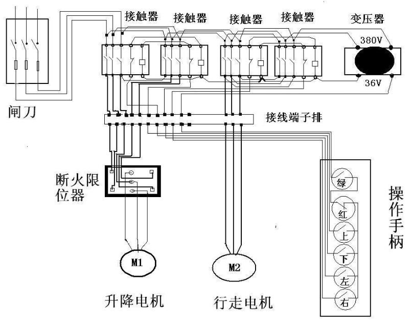 德马格电动葫芦电路接线图