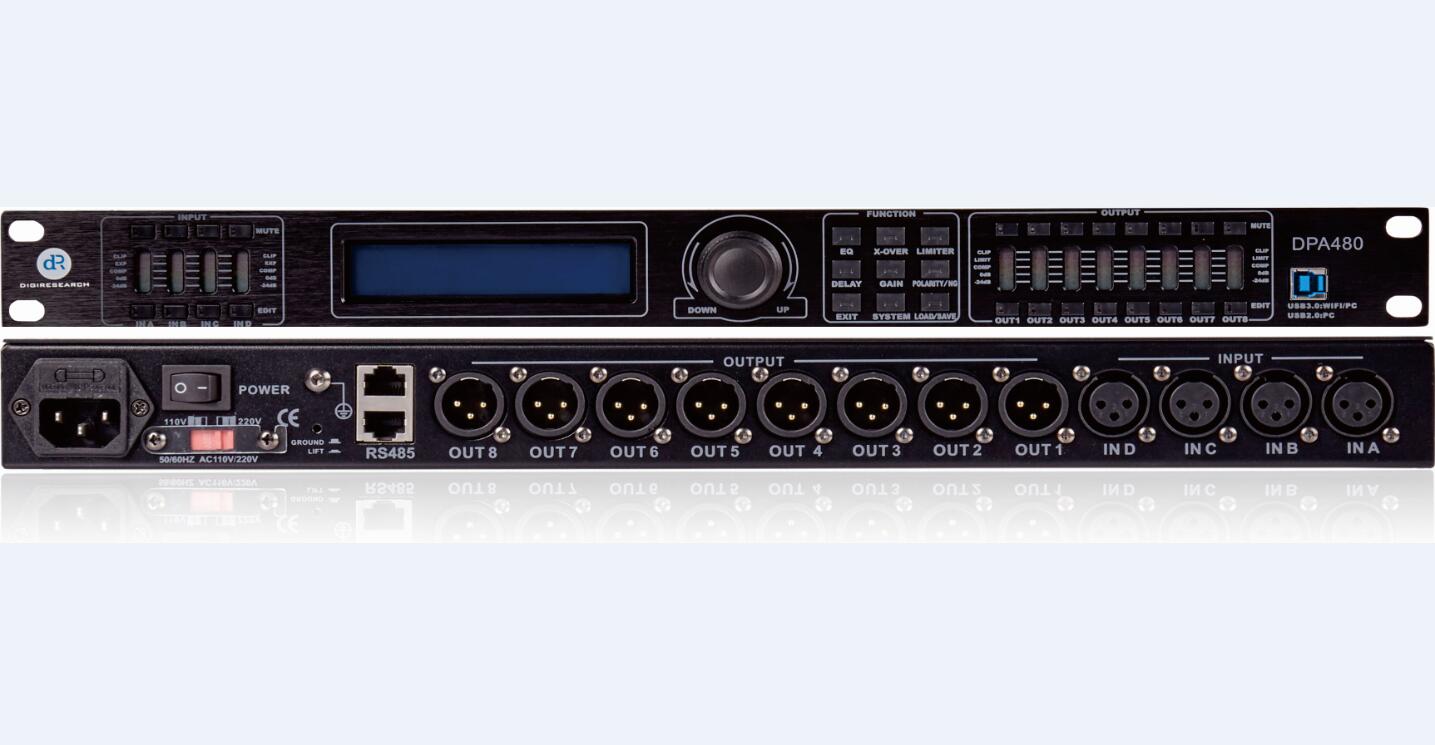 DPA480数字音响处理器