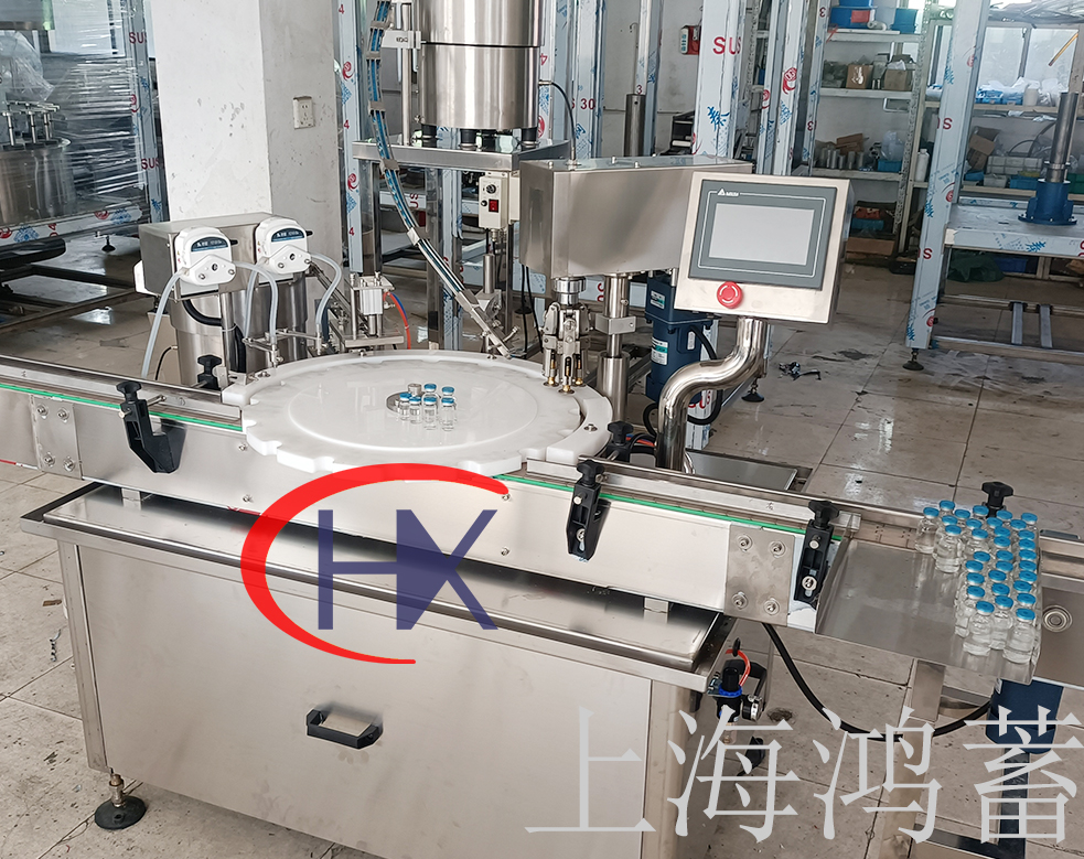 單頭灌裝加塞封口一體機(jī)