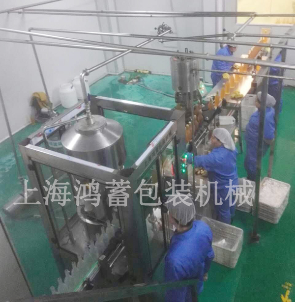 果醋灌裝生產(chǎn)線(xiàn)（熱灌裝）