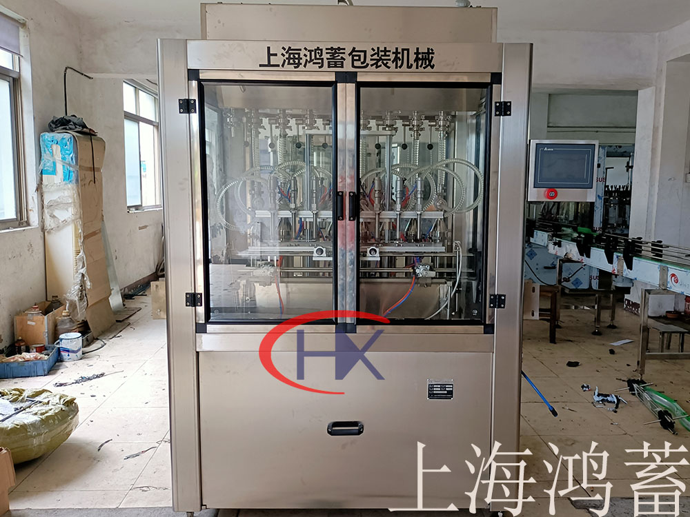方瓶青梅酒8頭伺服灌裝機（100-1000ml）