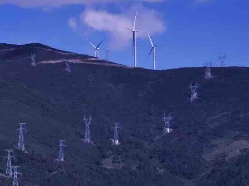 美姑县井叶特西风电场220千伏送出工程