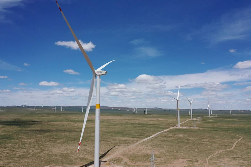 华润电力锡林浩特200MW风电项目