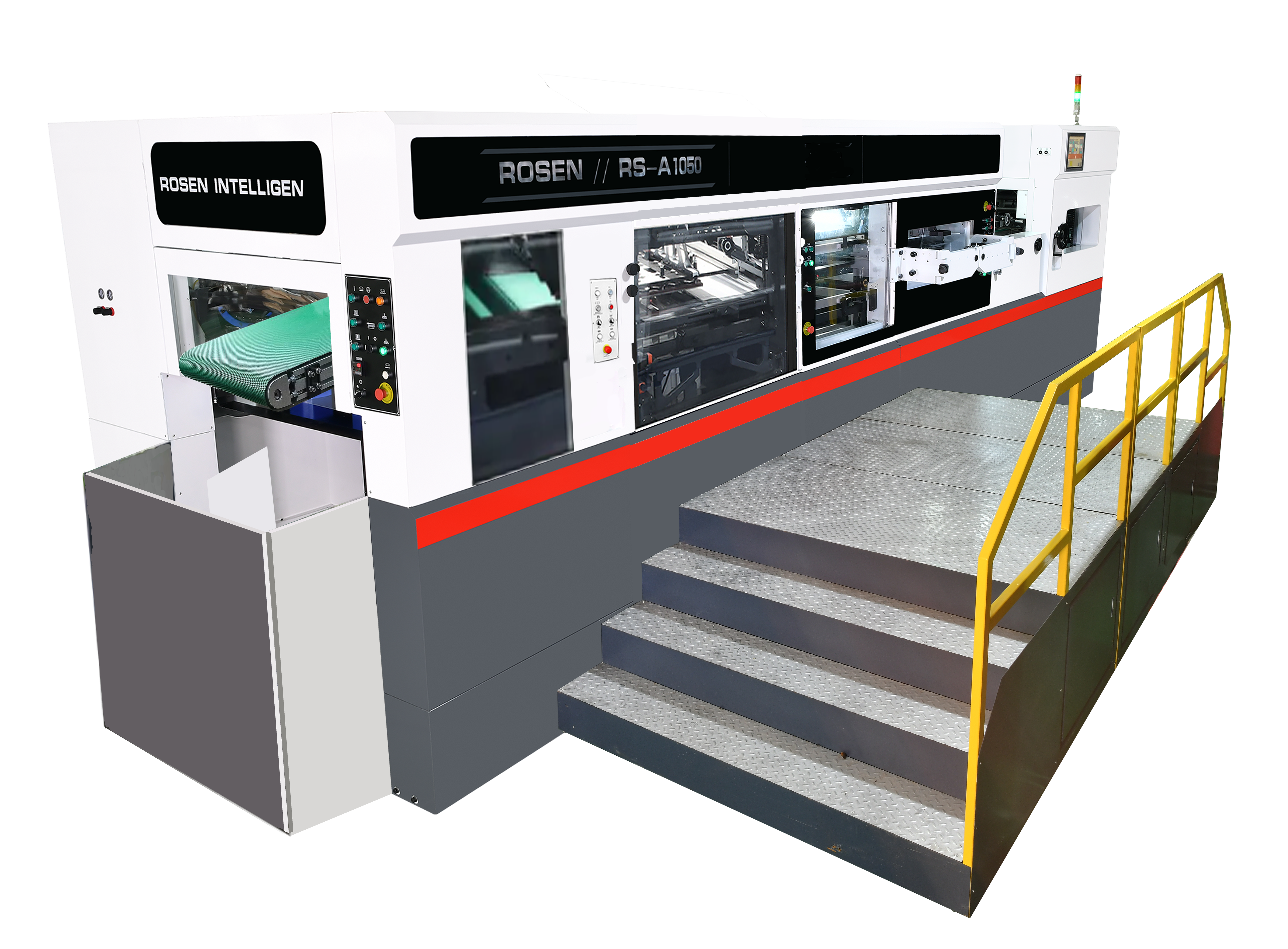 RS-A1050T  Automatic Die Cutting and Creasing Machine With Stripping & Blanking