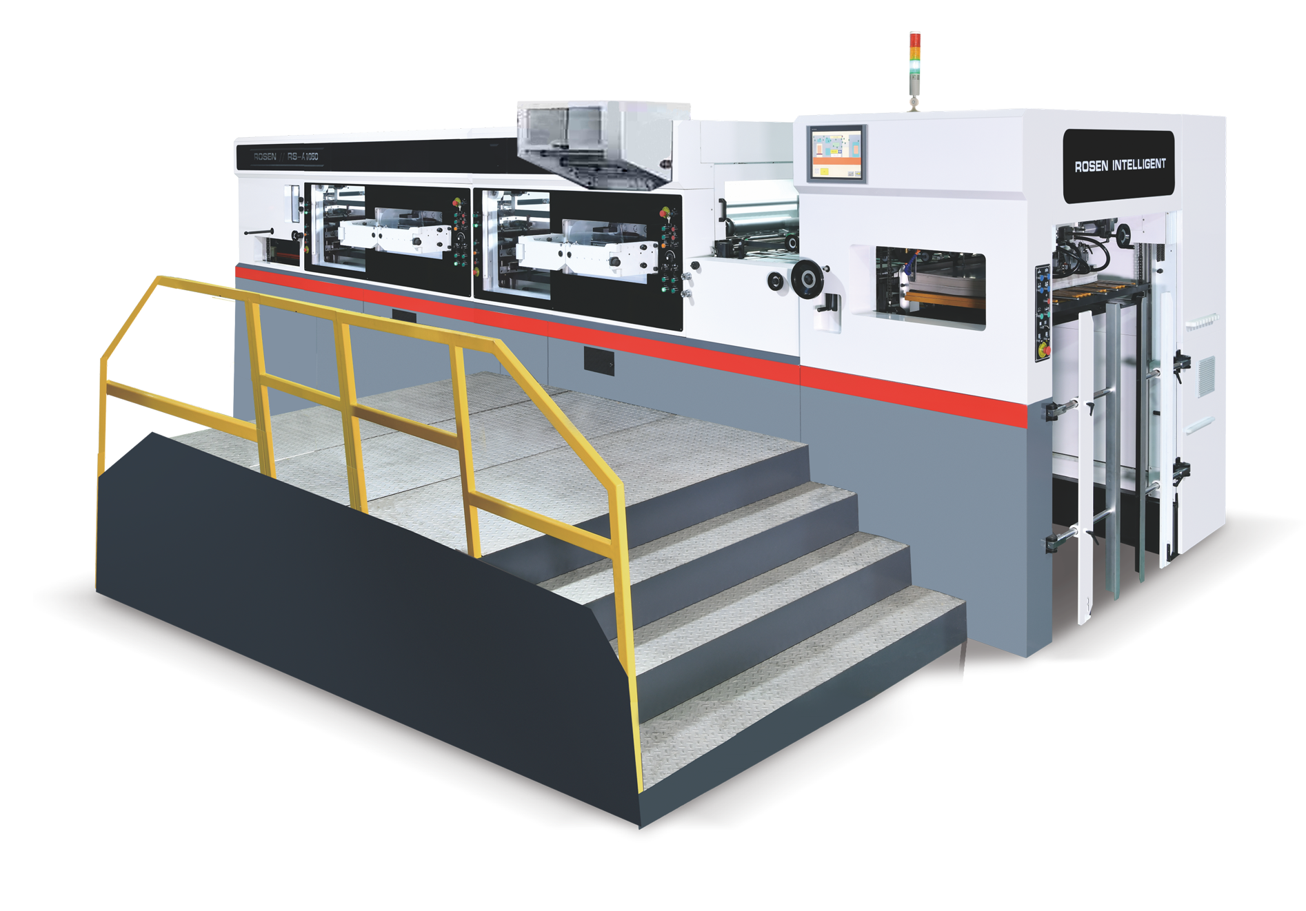 RS-A1050ST  Duopress Automatic High Speed Foil Stamping And Die Cutting Machine with Heating System
