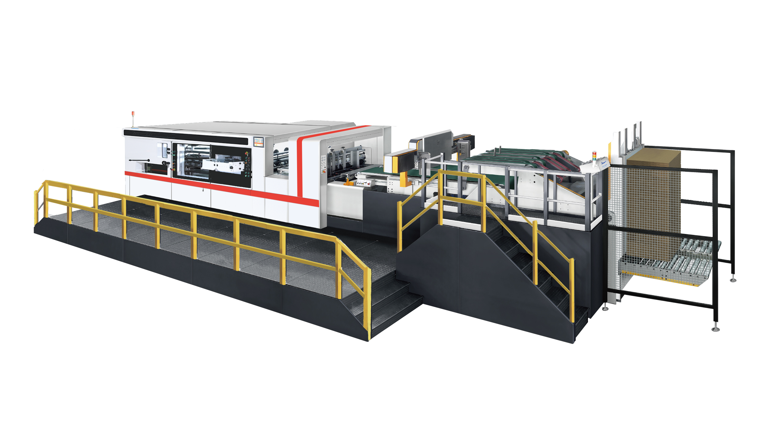 RS-A1650E  Automatic Die Cutting Machine Linkage Production Line