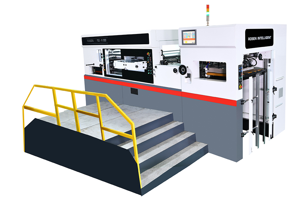 RS-A1050  (300mm higher four-side waste removal) high-performance automatic flatbed die cutting machine