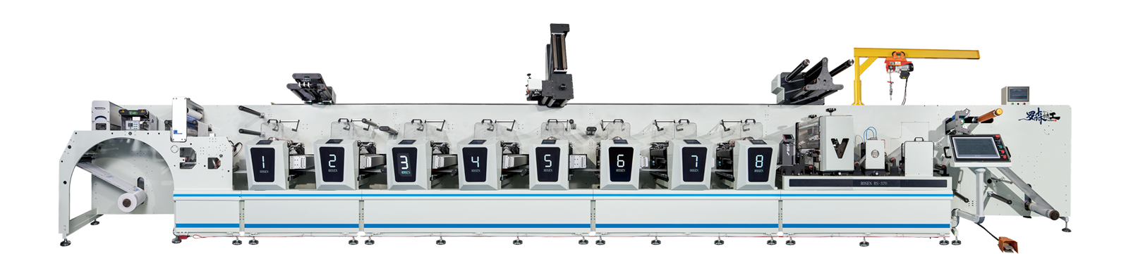RS-EF-8  Economical flexo printing machine