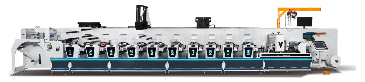 RS-F-10  Flexo printing machine technical parameters