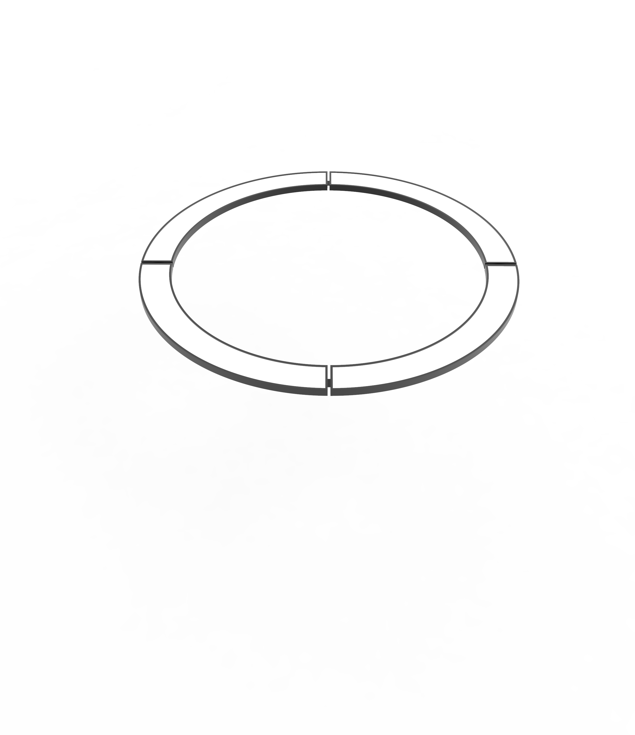 Ultra-thin Circular  Ring Splicing
