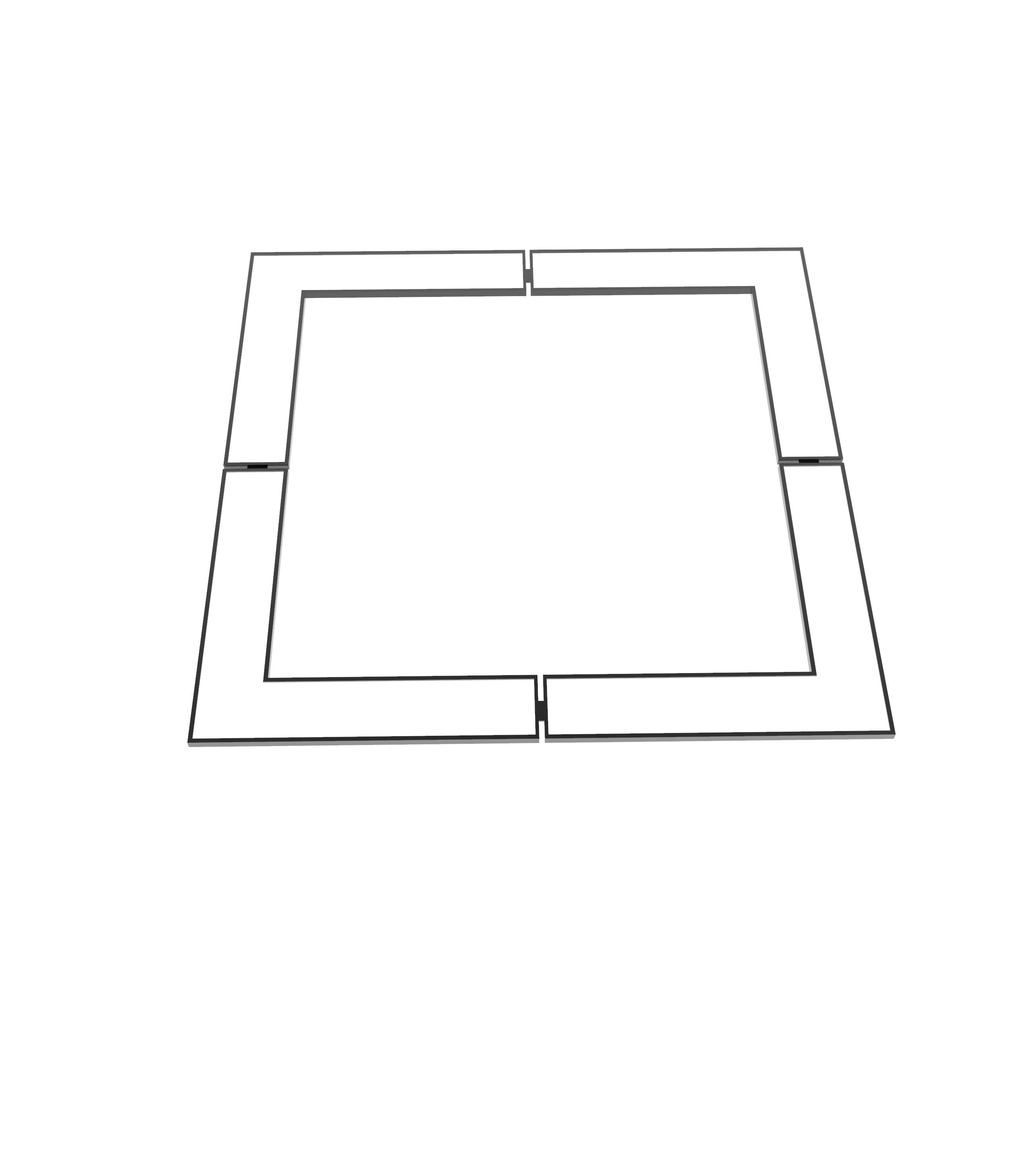 Ultra-thin Rectangular  Splicing