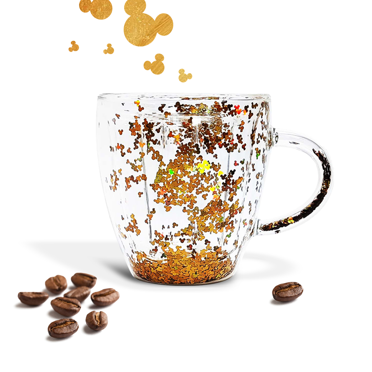 Double-walled Glass Mug /310cc