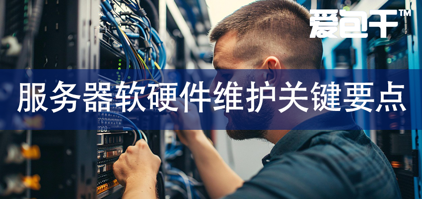 避免服务器宕机！服务器软硬件维护关键要点-爱包干™