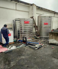 宾馆热水系统安装案例