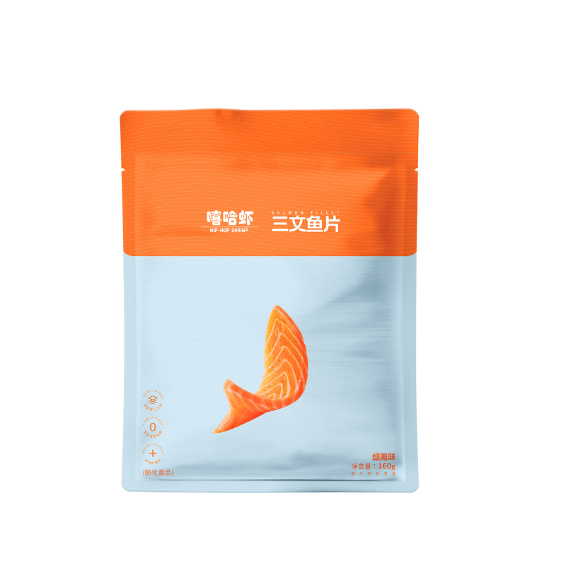 嘻哈虾-三文鱼片