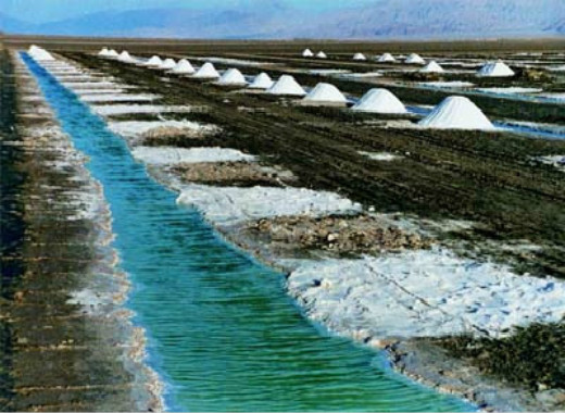 青海省柴达木盆地察尔汗盐湖