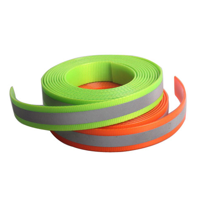 反光TPU包胶织带 耐磨易清洗涂层织带