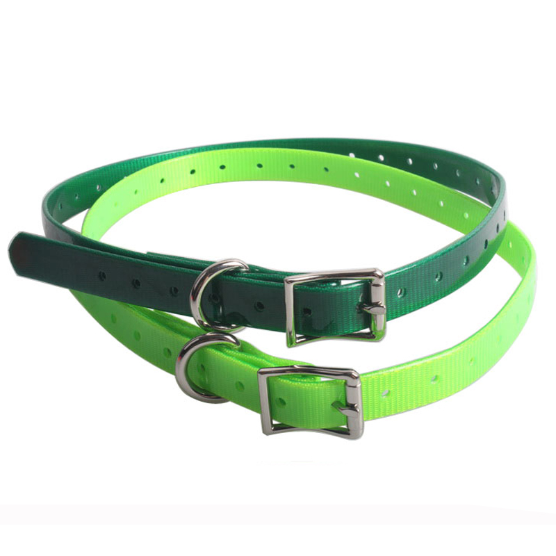 新款时尚亮面TPU宠物项圈 防污耐咬宠物项圈