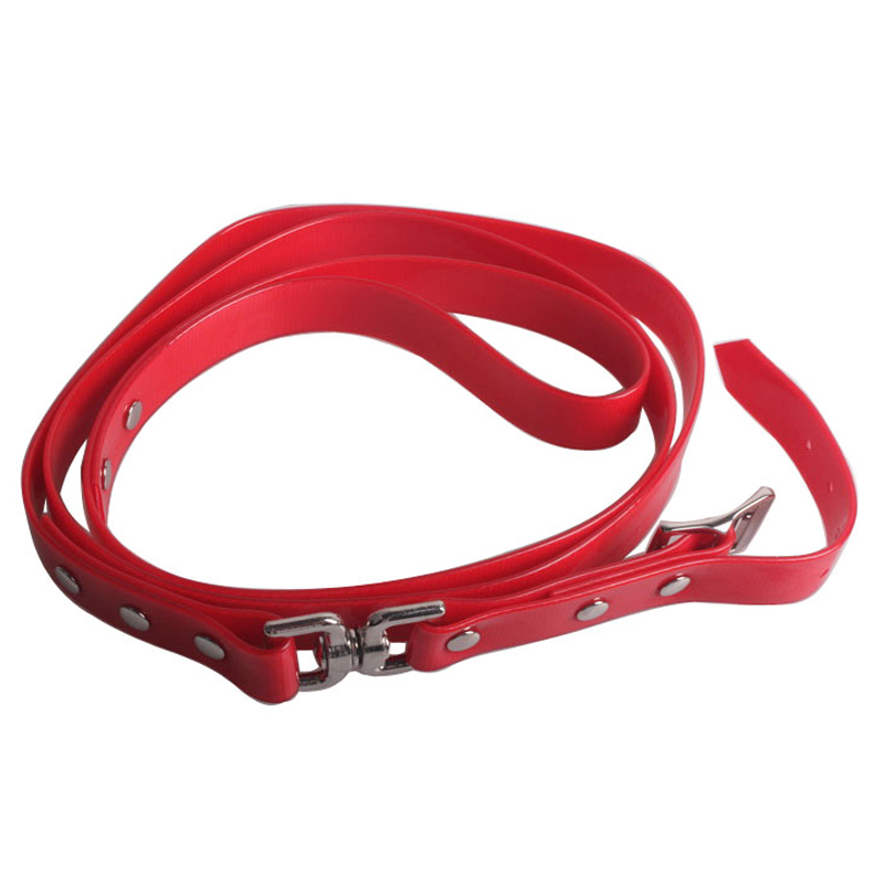 半透明荧光色TPU牵引绳 新款环保