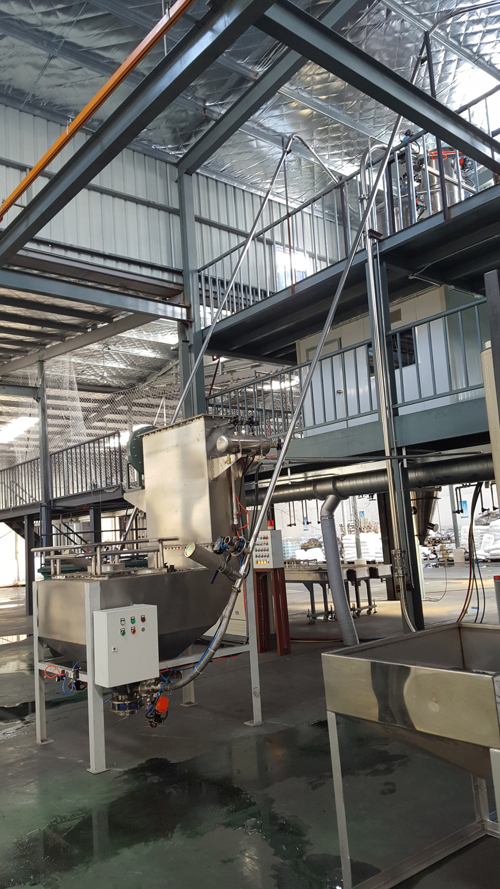 塑料粒子負(fù)壓輸送系統(tǒng)