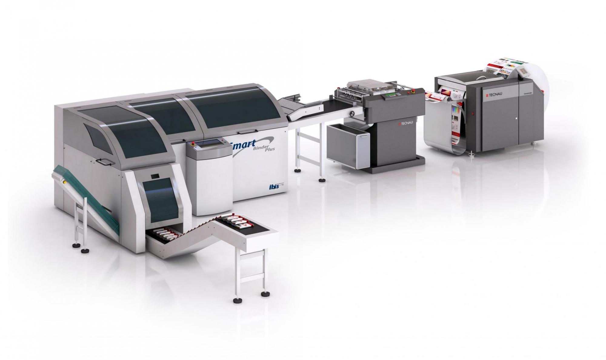 Tecnau + IBIS 卷到骑马订