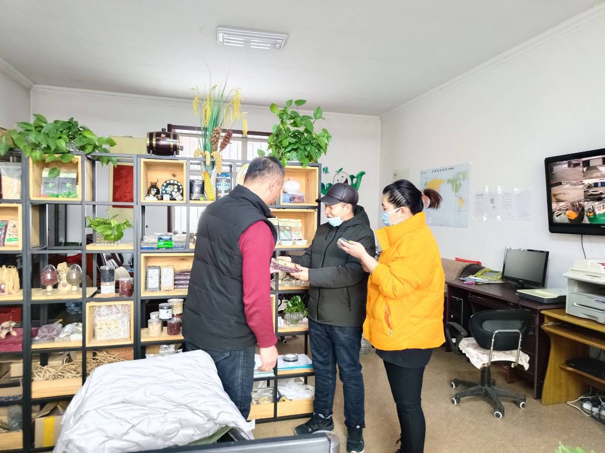 农业农村局年后，来北方食品检查工作