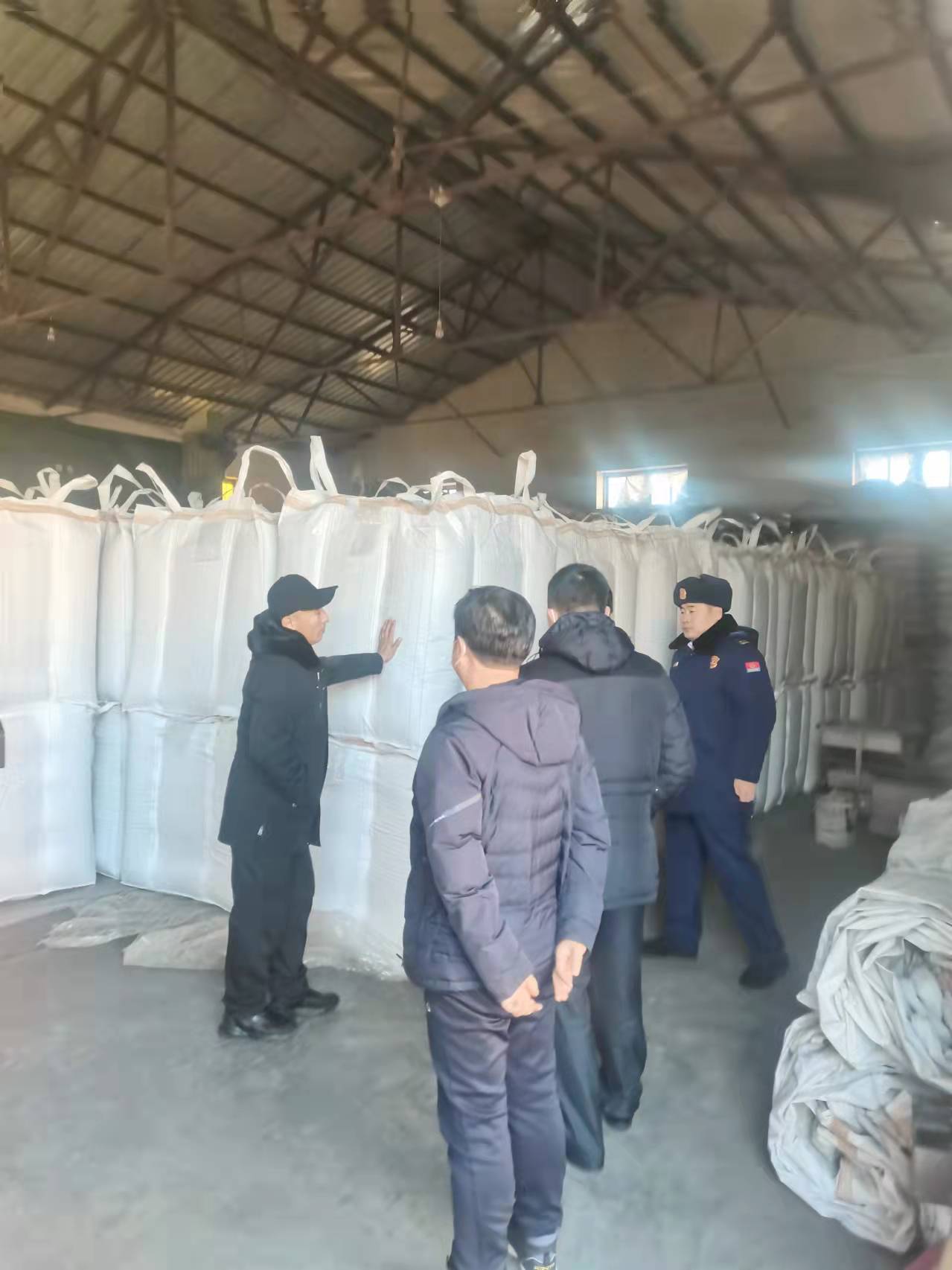 县农委来北方公司视察